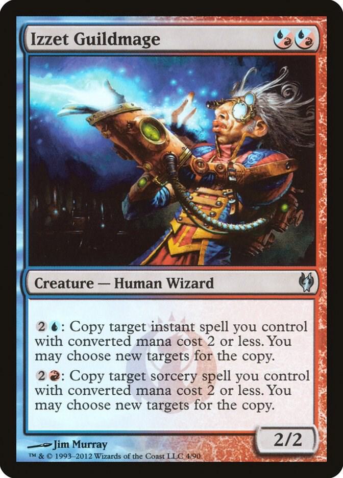 Izzet Guildmage 4 card from Duel Decks: Izzet vs. Golgari