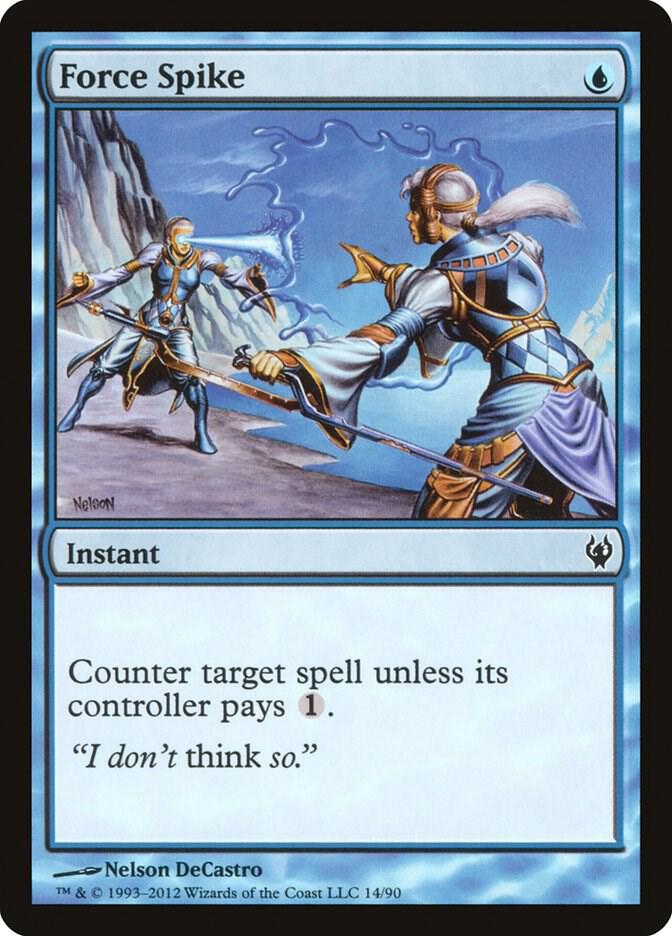 Force Spike 14 card from Duel Decks: Izzet vs. Golgari