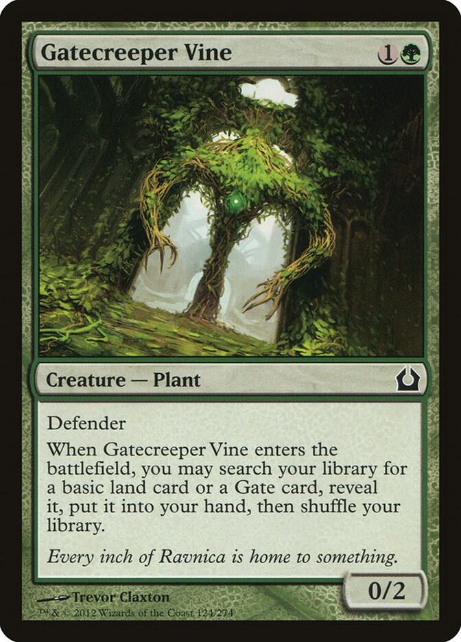 Gatecreeper Vine 124 card from Return to Ravnica