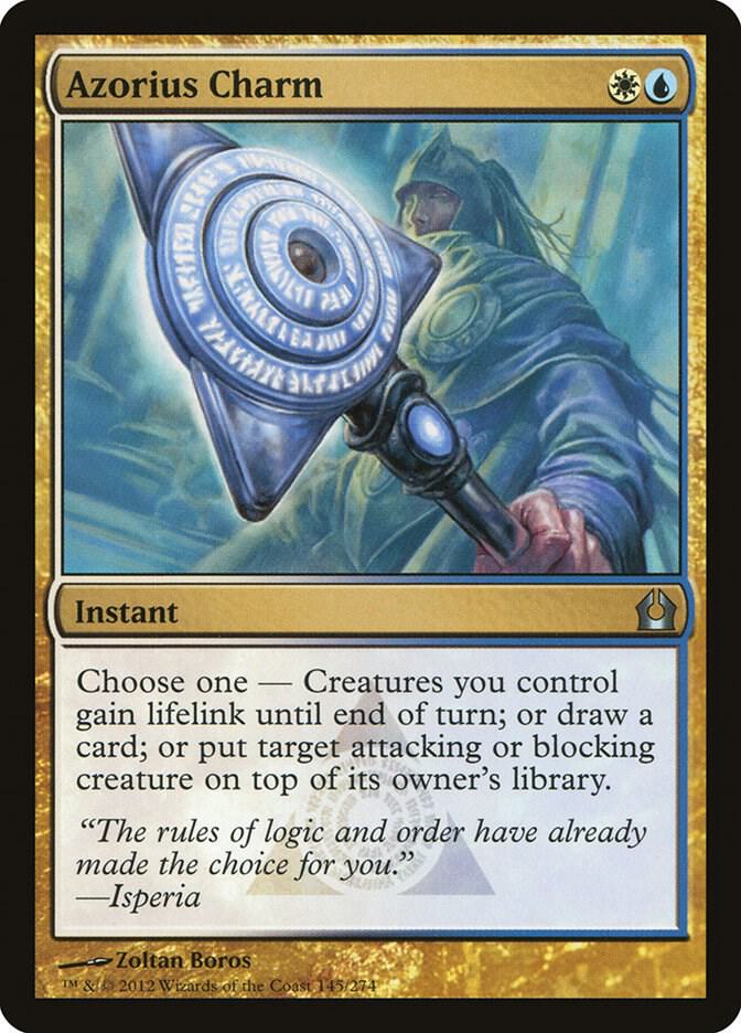 Azorius Charm 145 card from Return to Ravnica