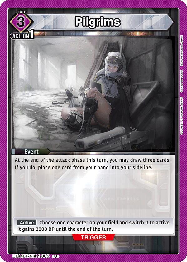 Pilgrims UE14BT/NIK-1-065 card from UE14BT: GODDESS OF VICTORY: NIKKE