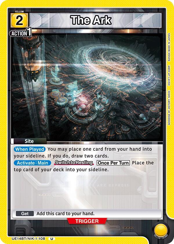 The Ark UE14BT/NIK-1-108 card from UE14BT: GODDESS OF VICTORY: NIKKE