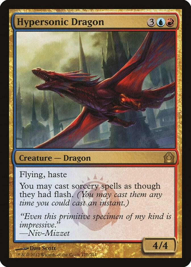 Hypersonic Dragon 170 card from Return to Ravnica