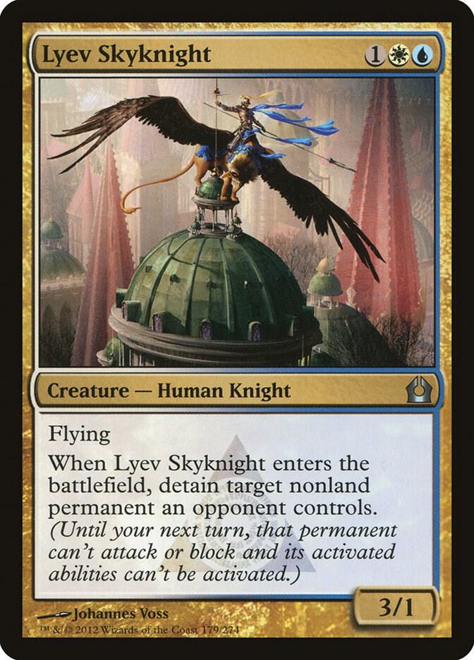 Lyev Skyknight 179 card from Return to Ravnica