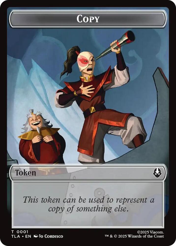 Copy (0001) // Spirit Double-Sided Token 1 // 3 card from Avatar: The Last Airbender