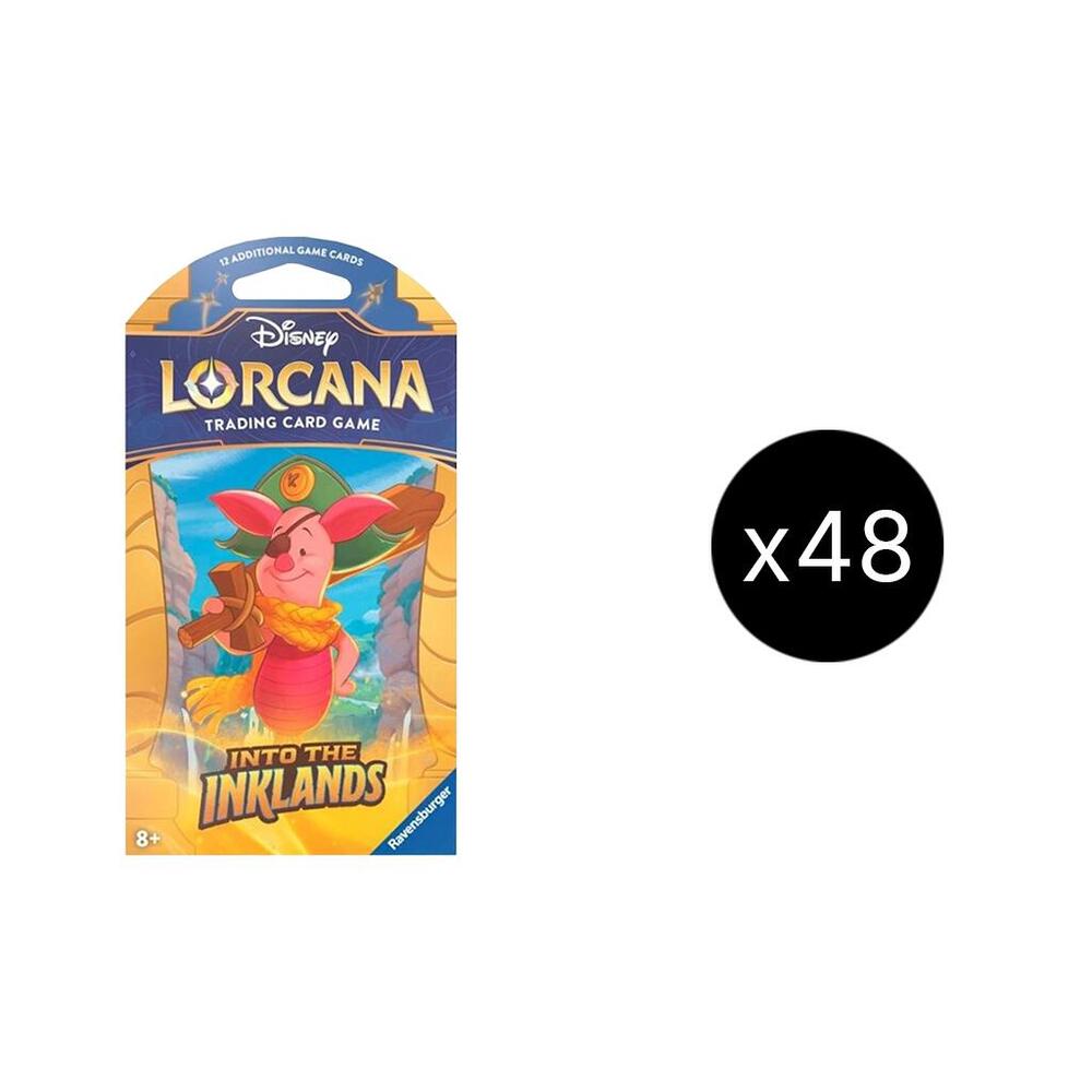 Disney Lorcana: Into the Inklands Sleeved Booster Pack Case card from Into the Inklands