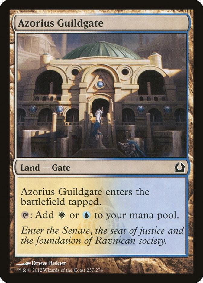 Azorius Guildgate 237 card from Return to Ravnica