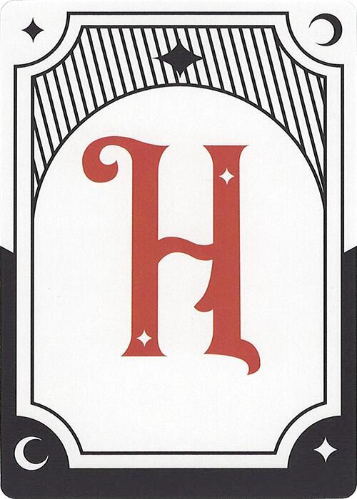 Letter Card - H card from Secret Lair Countdown Kit