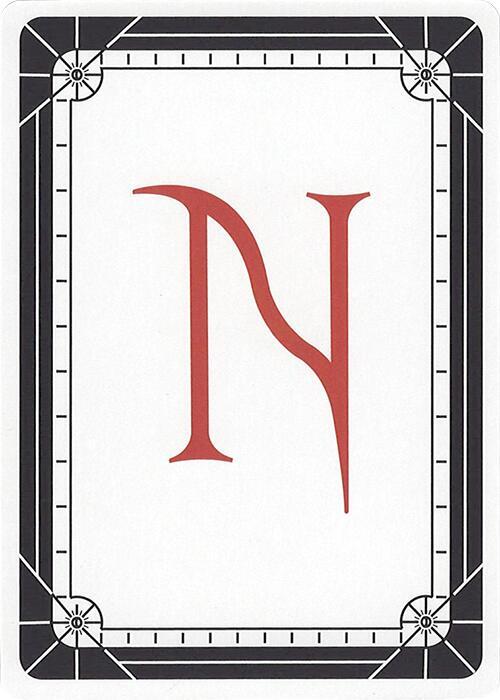 Letter Card - N card from Secret Lair Countdown Kit