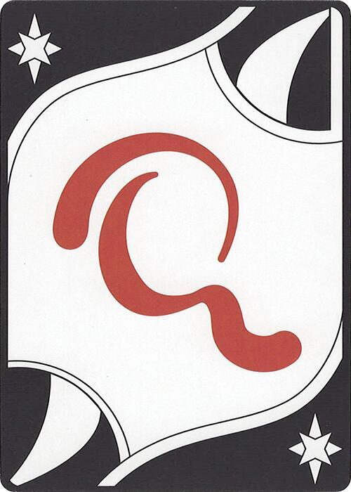 Letter Card - Q card from Secret Lair Countdown Kit