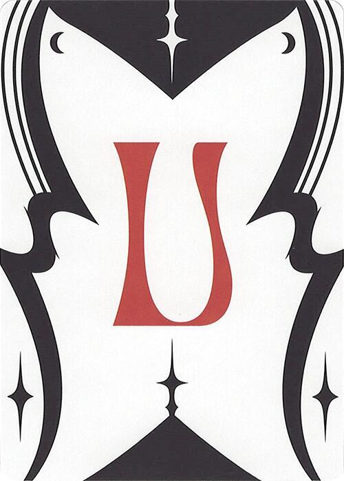 Letter Card - U card from Secret Lair Countdown Kit