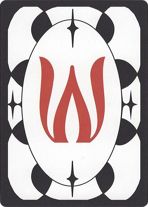 Letter Card - W card from Secret Lair Countdown Kit