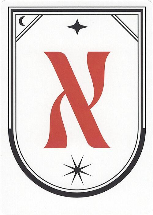 Letter Card - X card from Secret Lair Countdown Kit