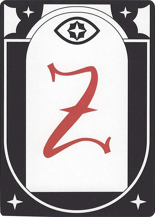 Letter Card - Z card from Secret Lair Countdown Kit