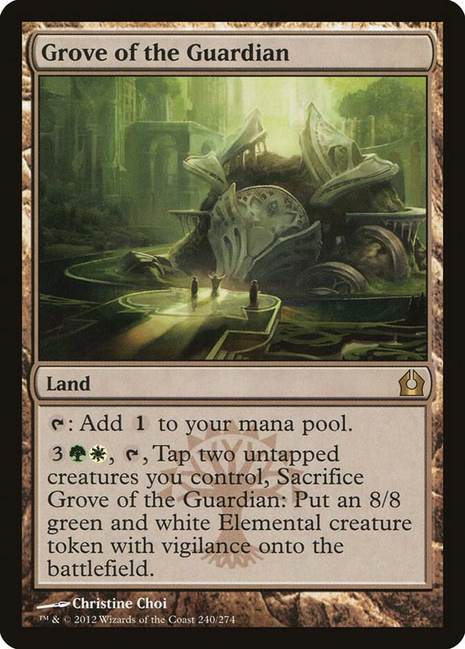Grove of the Guardian 240 card from Return to Ravnica