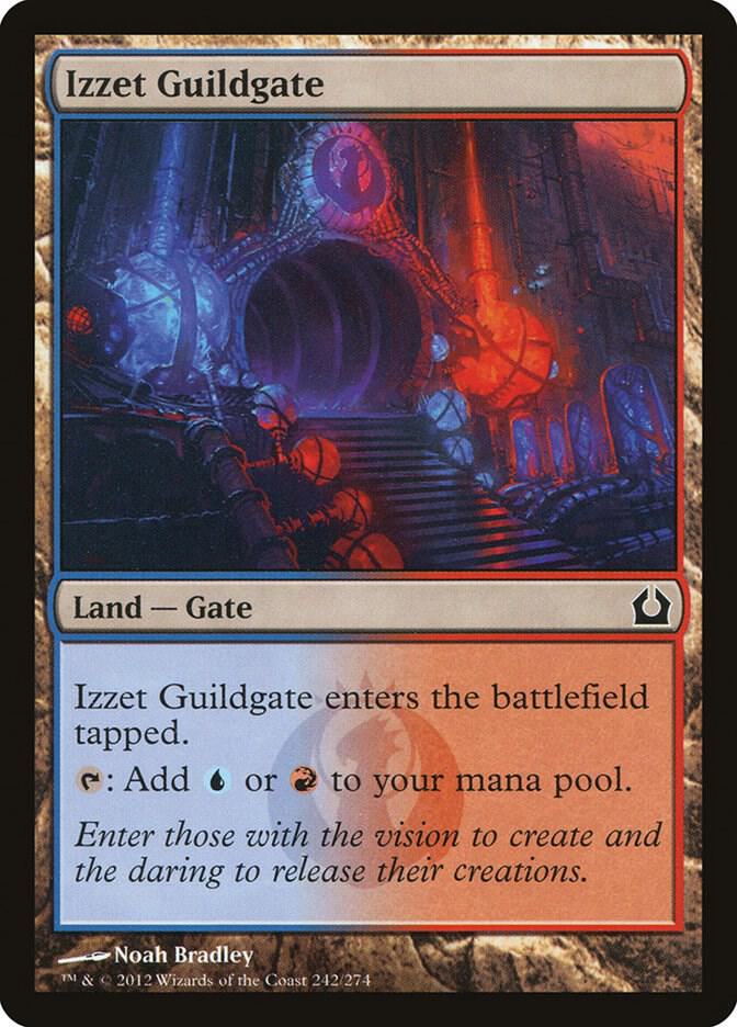Izzet Guildgate 242 card from Return to Ravnica