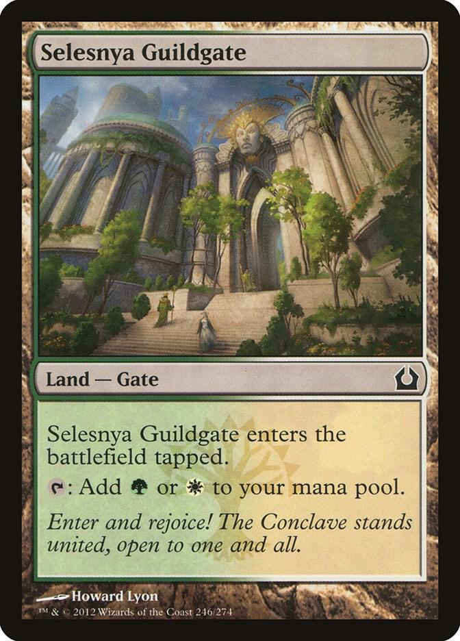 Selesnya Guildgate 246 card from Return to Ravnica