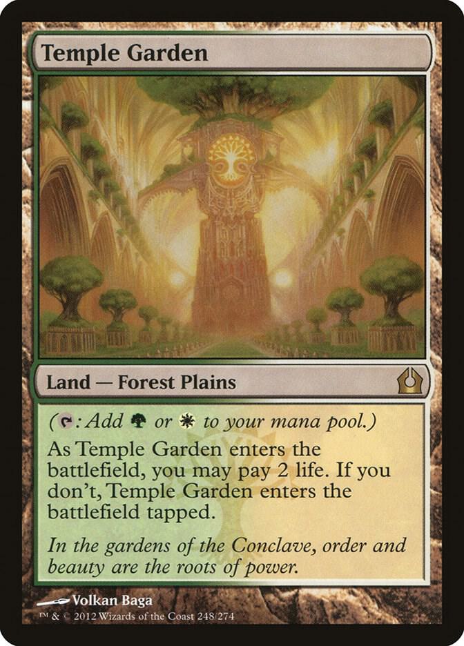 Temple Garden 248 card from Return to Ravnica