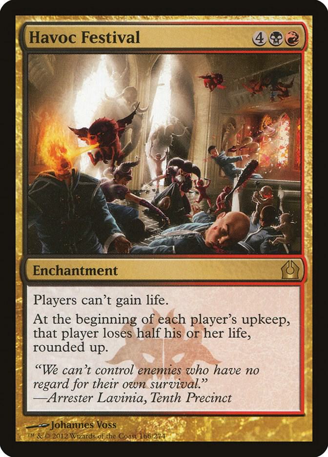 Havoc Festival 166 card from Return to Ravnica