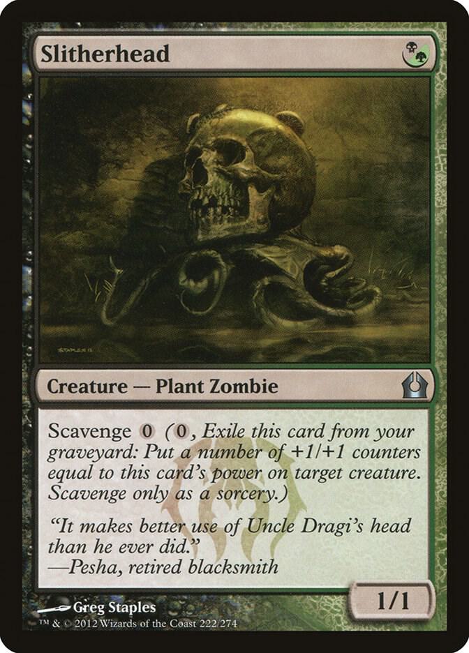 Slitherhead 222 card from Return to Ravnica
