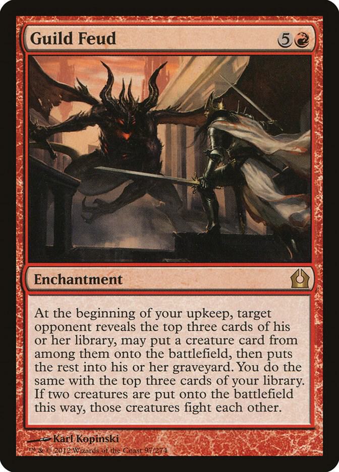 Guild Feud 97 card from Return to Ravnica