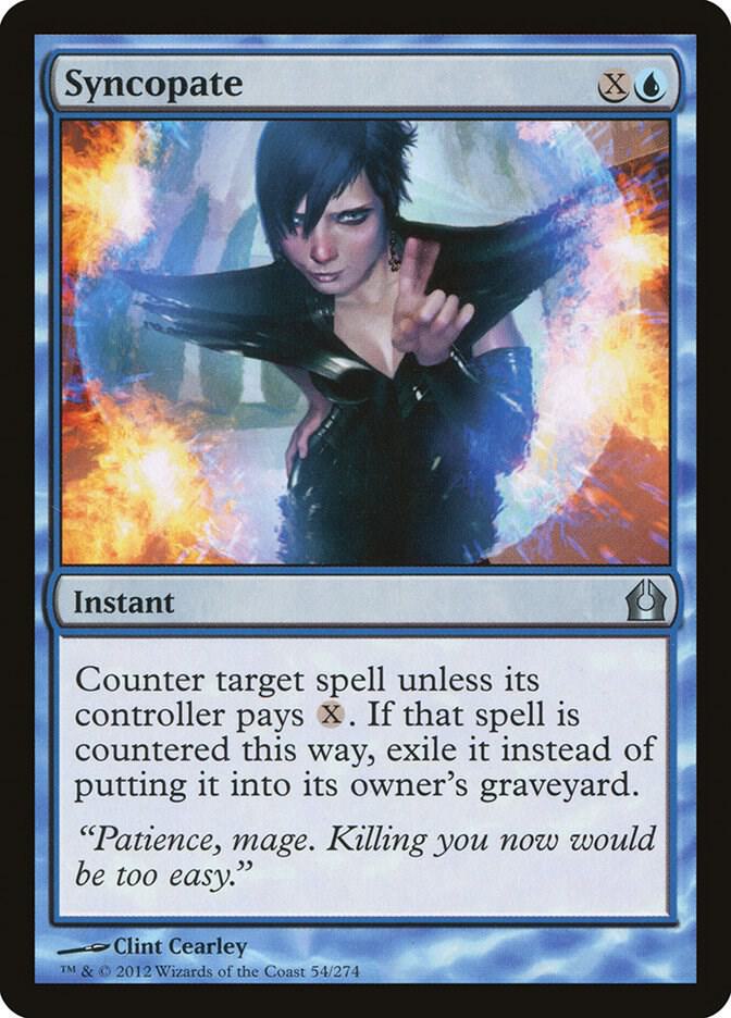 Syncopate 54 card from Return to Ravnica