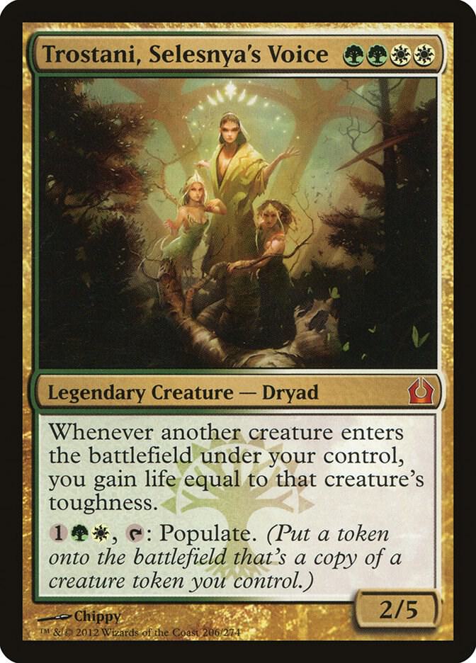 Trostani, Selesnya's Voice 206 card from Return to Ravnica