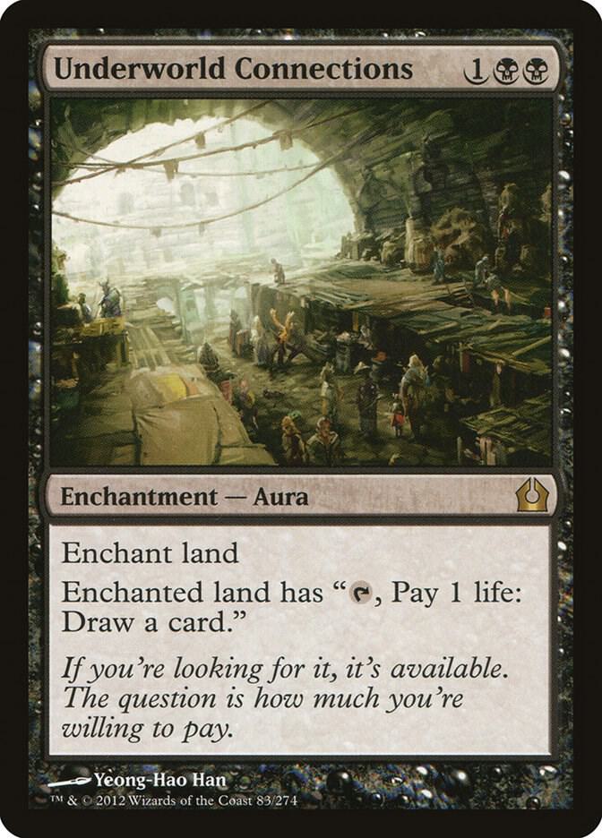 Underworld Connections 83 card from Return to Ravnica
