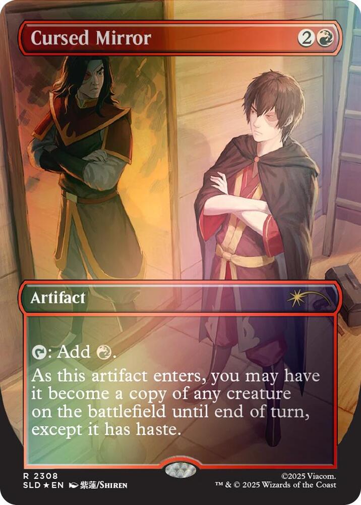 Cursed Mirror (Rainbow Foil) 2308 card from Secret Lair Drop Series