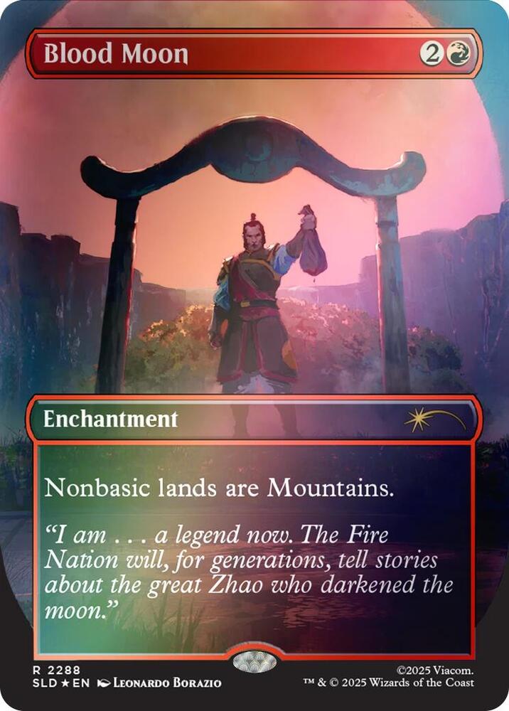 Blood Moon (Rainbow Foil) 2288 card from Secret Lair Drop Series