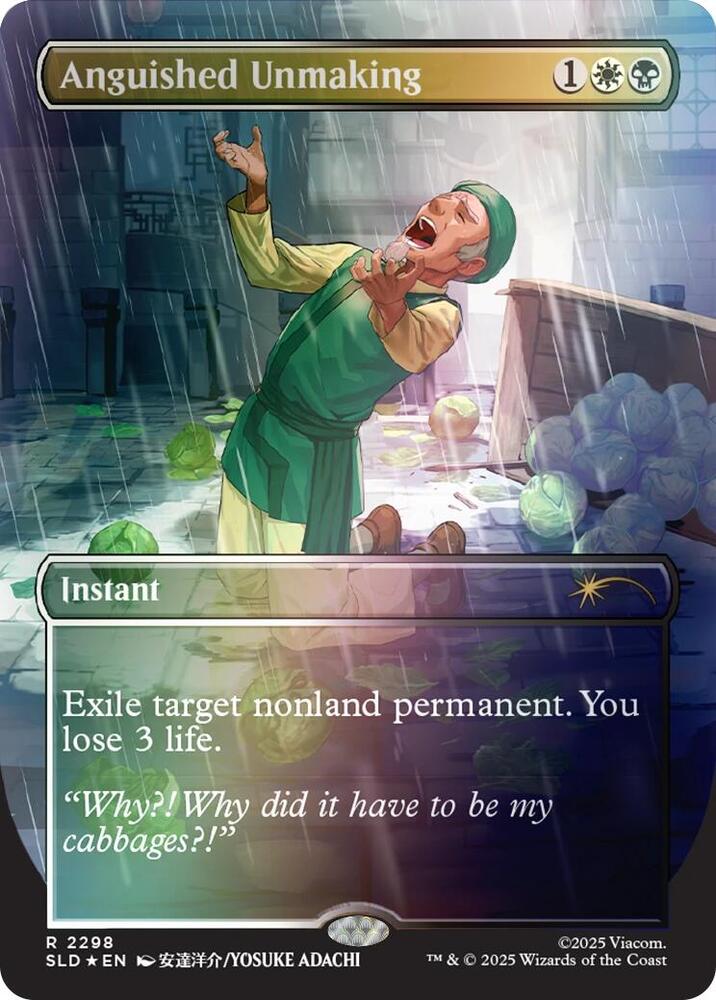 Anguished Unmaking (Rainbow Foil) 2298 card from Secret Lair Drop Series