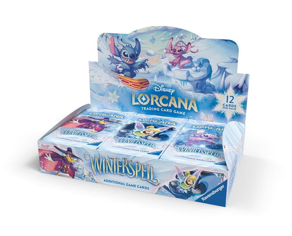 Disney Lorcana: Winterspell Booster Box card from Winterspell