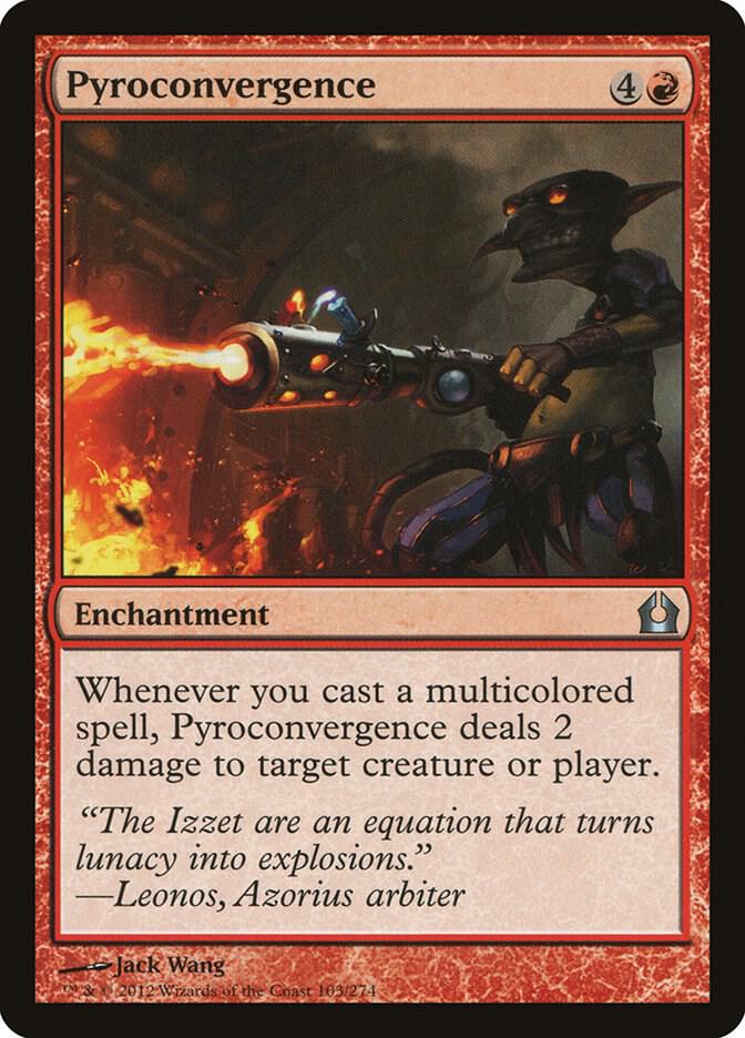 Pyroconvergence 103 card from Return to Ravnica