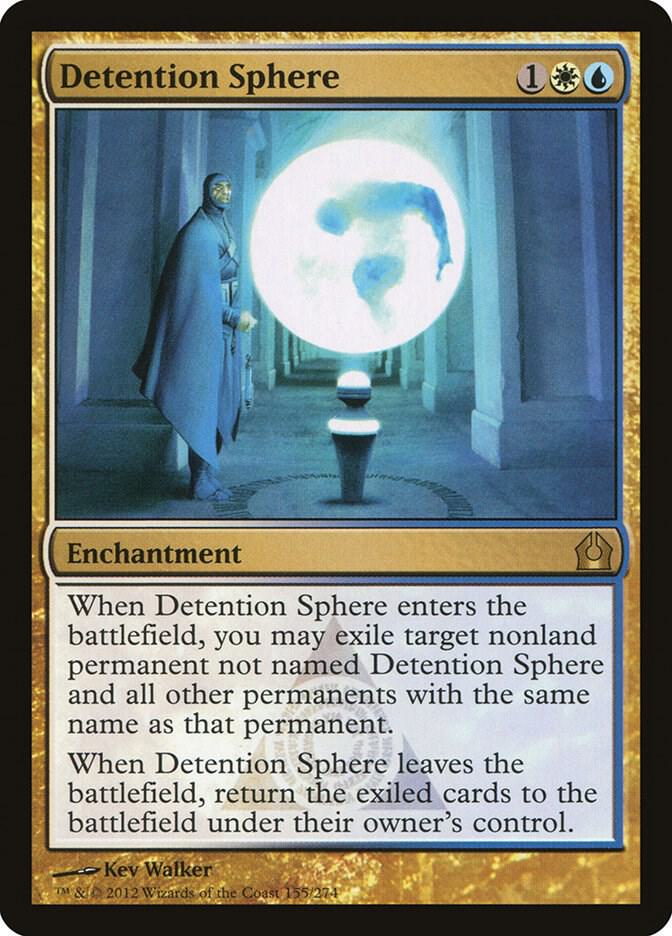 Detention Sphere 155 card from Return to Ravnica