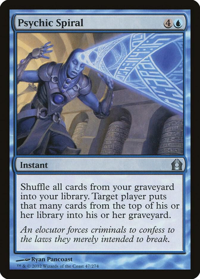 Psychic Spiral 47 card from Return to Ravnica