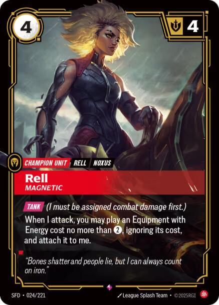 Rell - Magnetic 024/221 card from Spiritforged