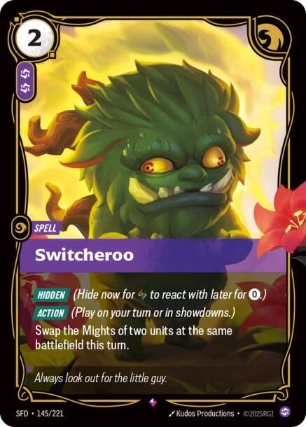 Switcheroo 145/221 card from Spiritforged