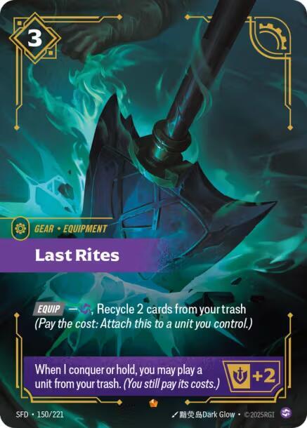 Last Rites 150/221 card from Spiritforged