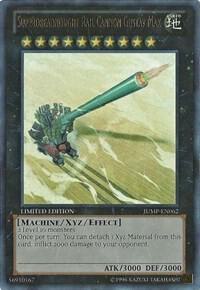 Superdreadnought Rail Cannon Gustav Max JUMP-EN062 card from Shonen Jump Magazine Promos