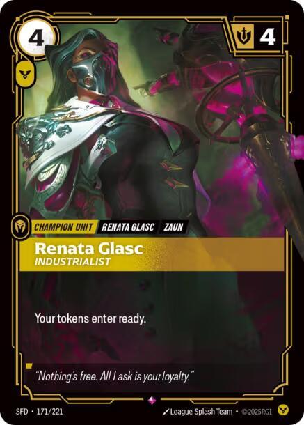 Renata Glasc - Industrialist 171/221 card from Spiritforged