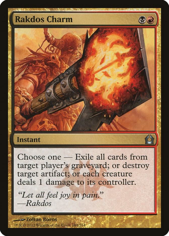 Rakdos Charm 184 card from Return to Ravnica