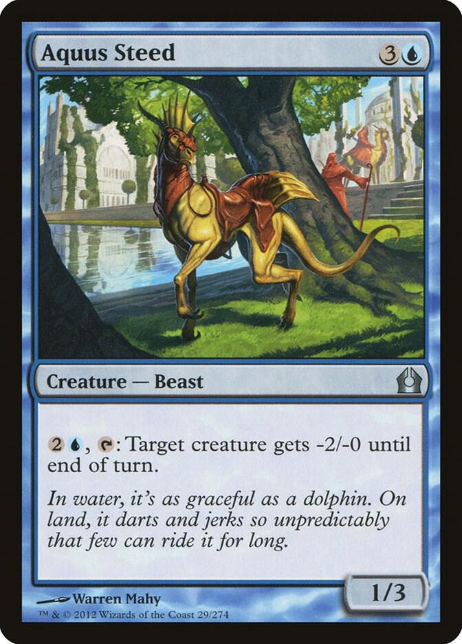 Aquus Steed 29 card from Return to Ravnica
