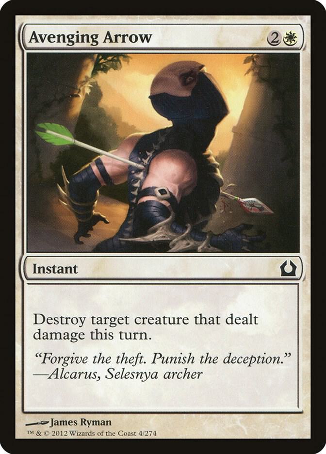 Avenging Arrow 4 card from Return to Ravnica