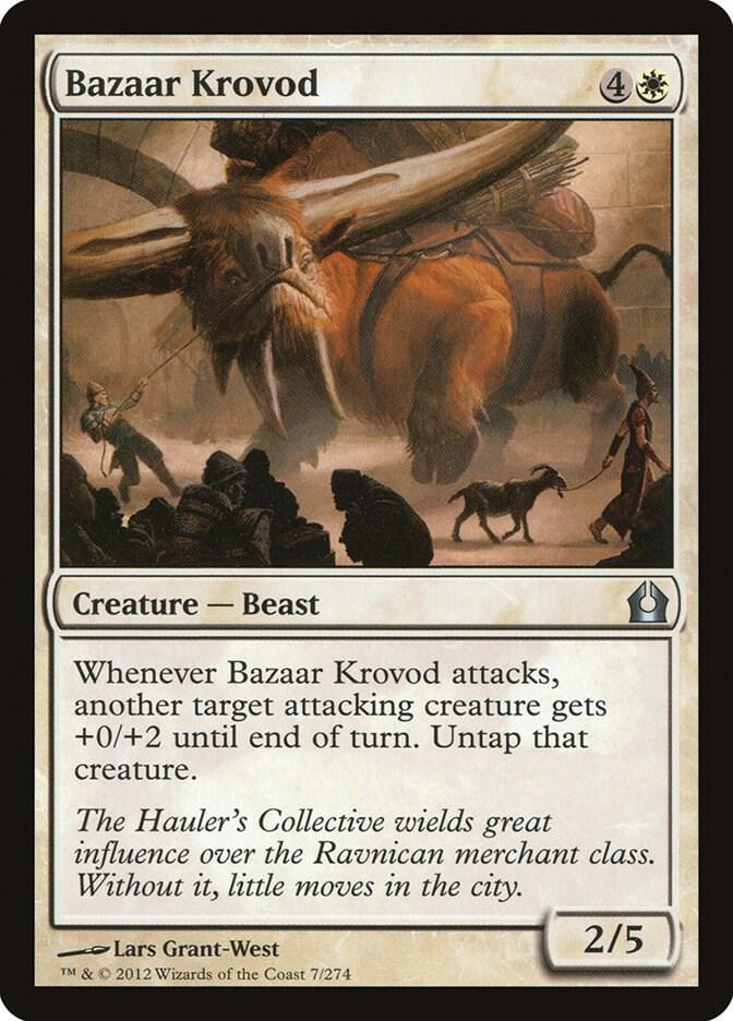 Bazaar Krovod 7 card from Return to Ravnica