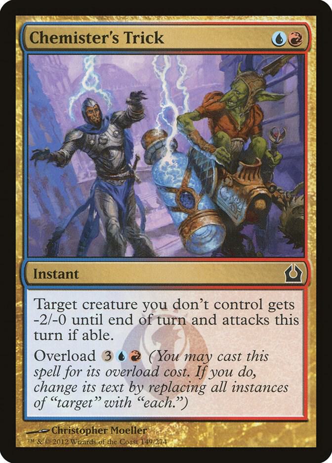 Chemister's Trick 149 card from Return to Ravnica