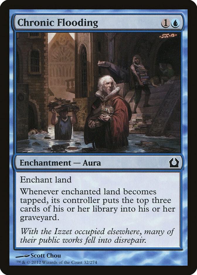 Chronic Flooding 32 card from Return to Ravnica