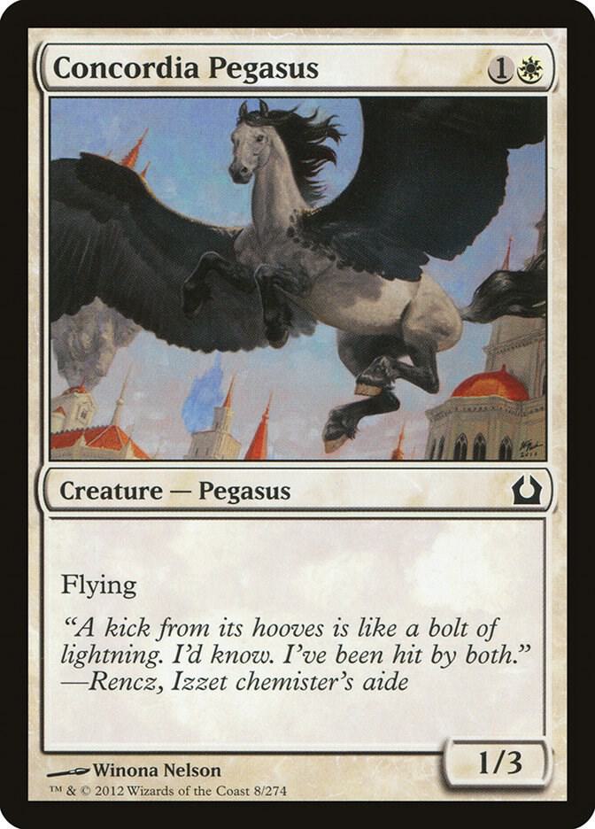 Concordia Pegasus 8 card from Return to Ravnica