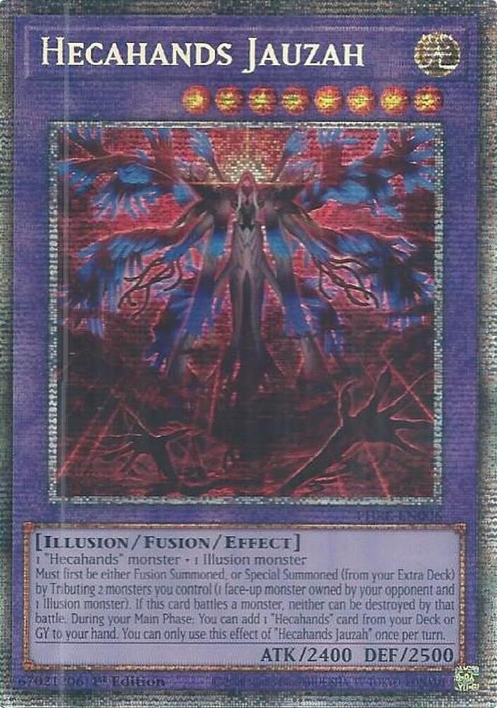 Hecahands Jauzah (Starlight Rare) PHRE-EN006 card from Phantom Revenge