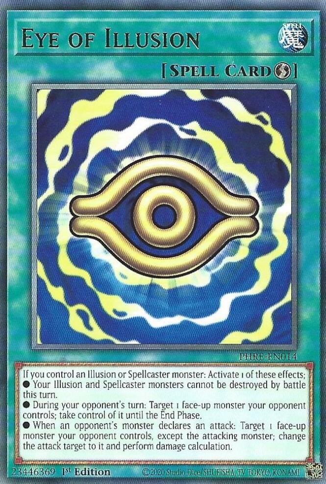 Eye of Illusion PHRE-EN014 card from Phantom Revenge