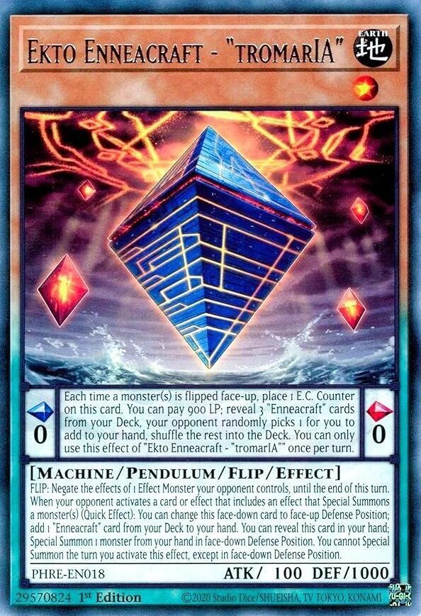 Ekto Enneacraft - "tromarIA" PHRE-EN018 card from Phantom Revenge